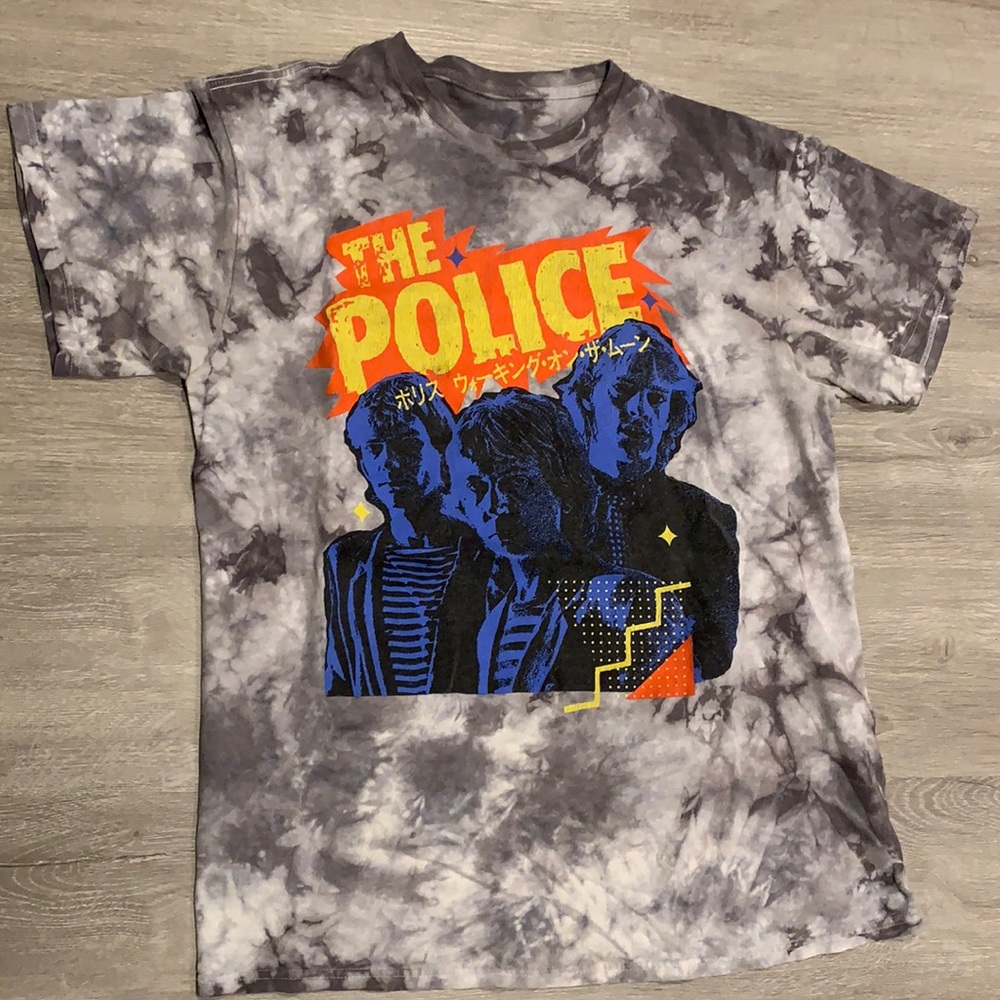 The Police Band TShirt Tye Dye!